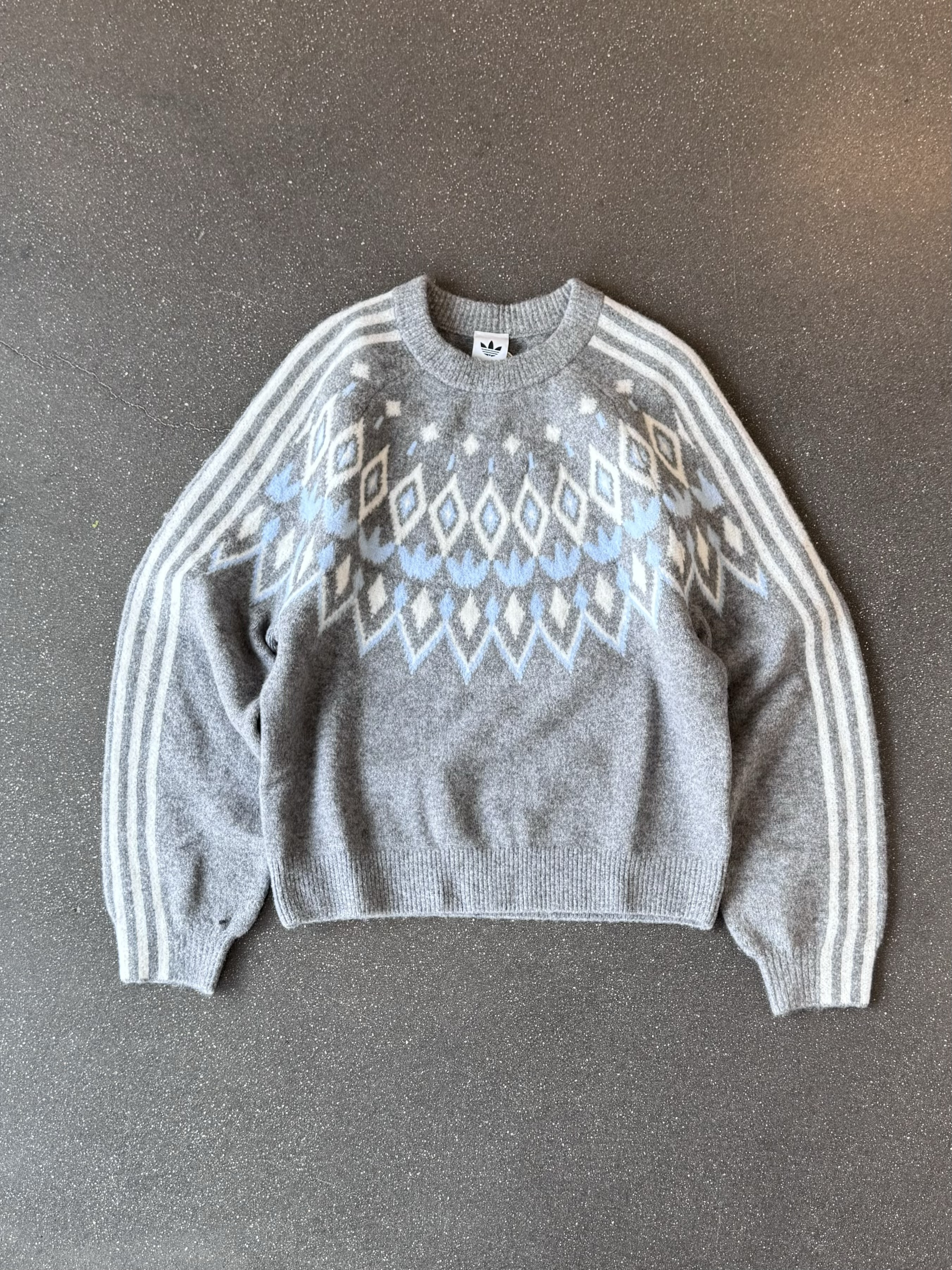 ADIDAS ORIGINALS FAIR ISLE SWEATSHIRT 費爾島提花 針織衣 毛衣 針織衫 長袖 女款 KS5964 / 預購