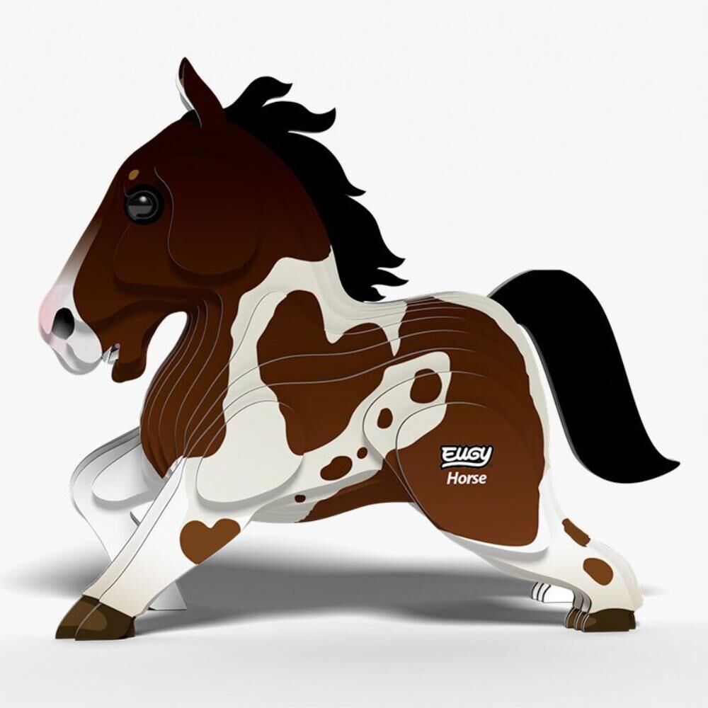 EUGY 3D Cardboard Kit Set Model - 134 Horse