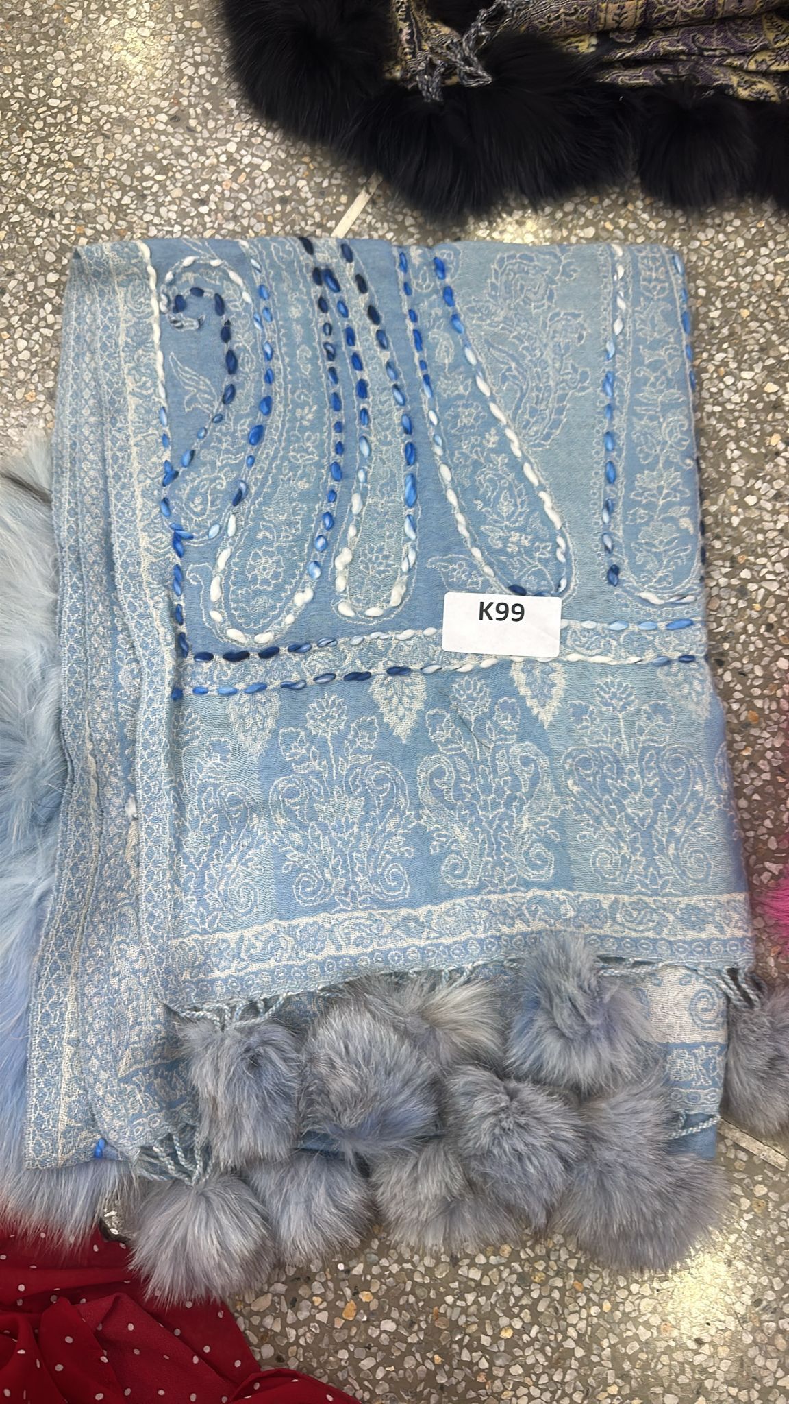 *[訂貨]印度直送大約3-5星期*  Macrame scarf - K99 / K99A  (1024live)