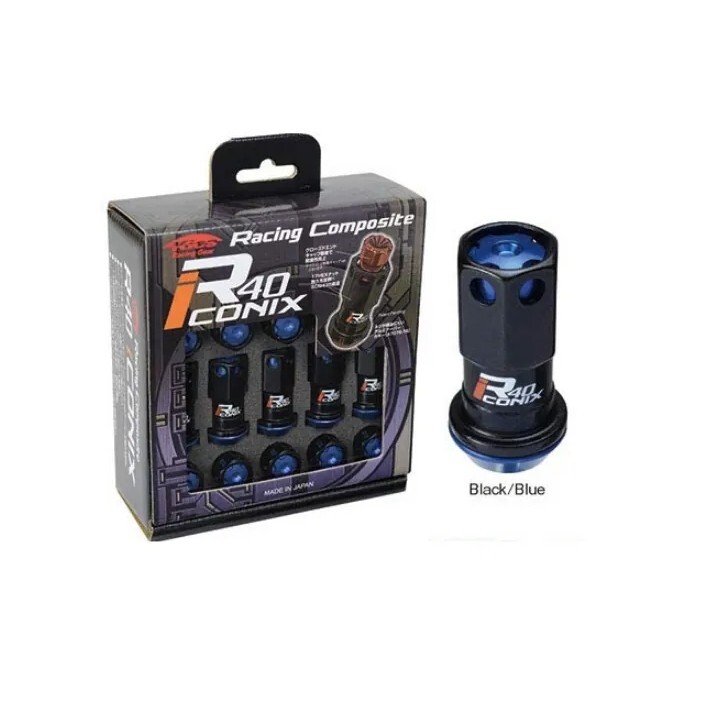 KYO-EI 協永 R40 ICONIX 黑身藍蓋 防盜螺絲 20顆入