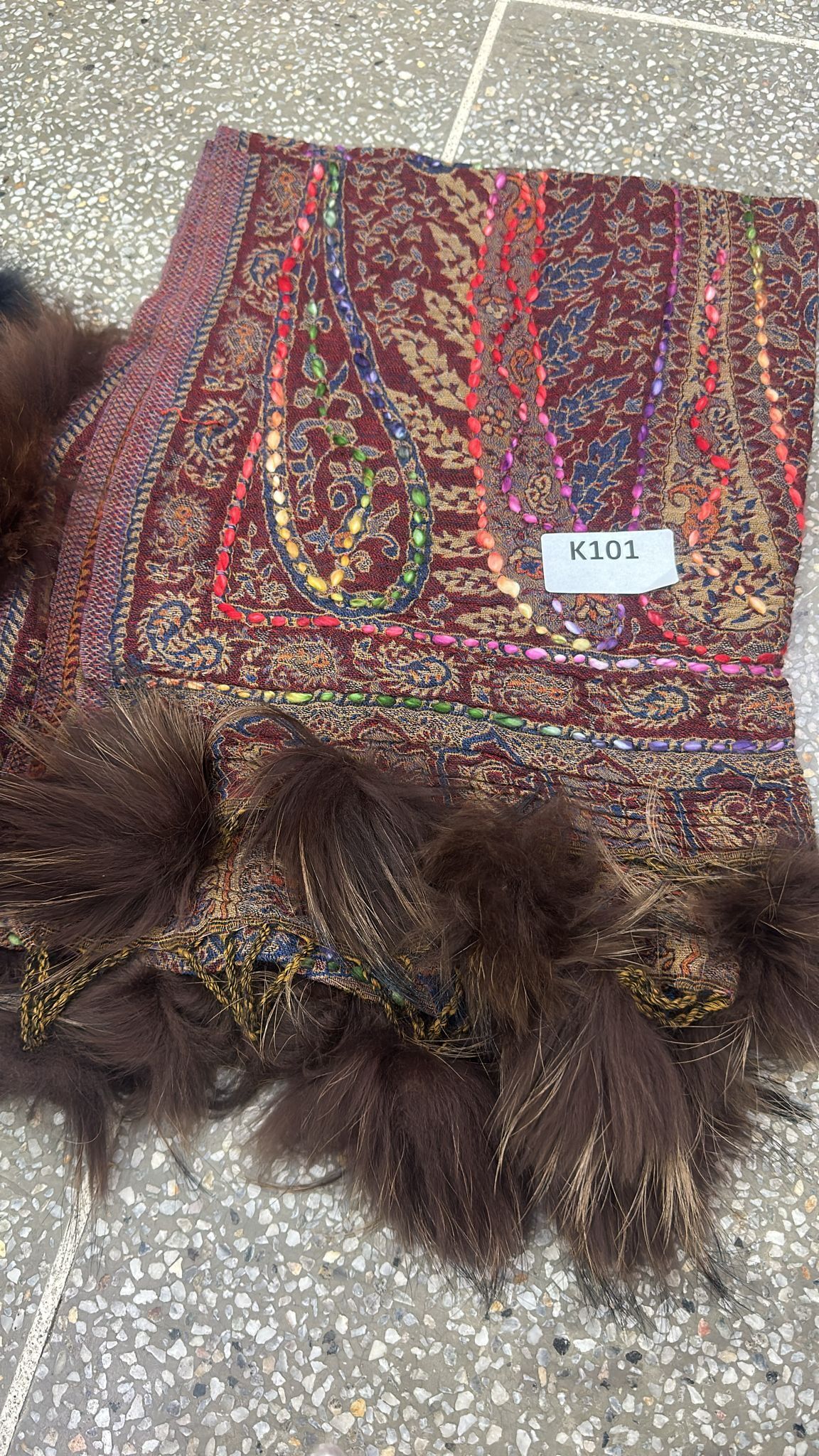 *[訂貨]印度直送大約3-5星期* Macrame Scarf - K101 / K101A (1024live)