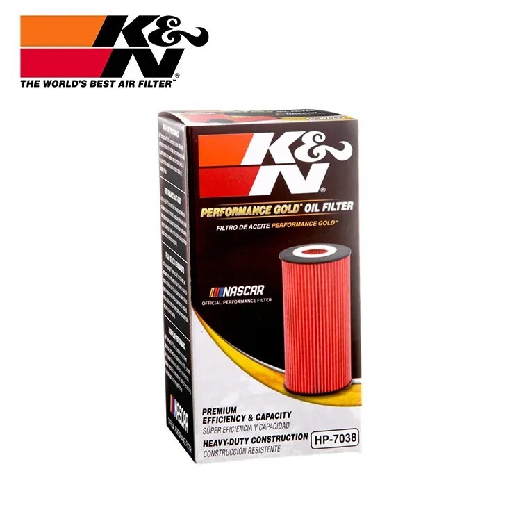 K&N 機油芯 HP-7038 AUDI VW VAG車系 1.8/2.0引擎