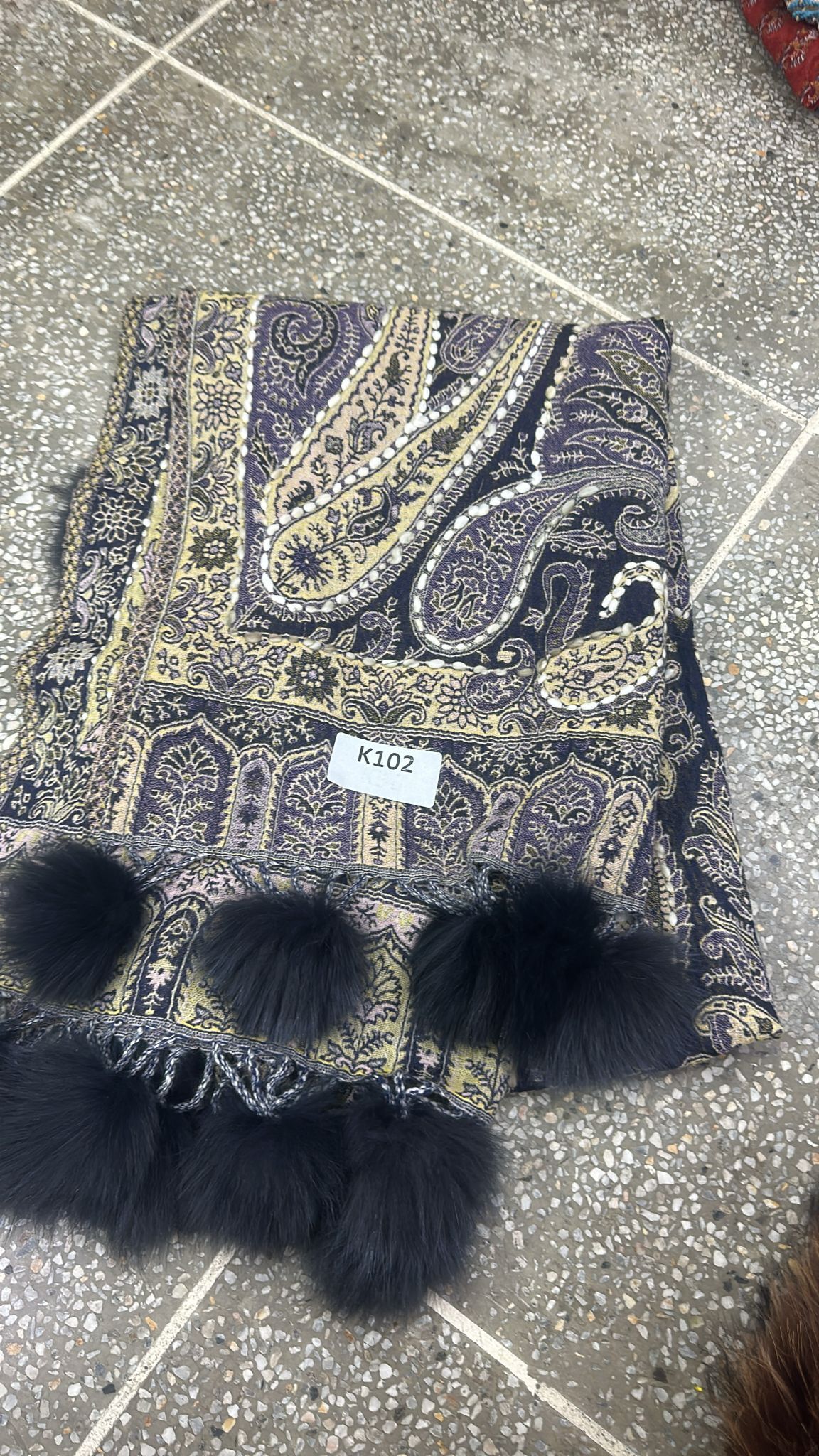 *[訂貨]印度直送大約3-5星期* Macrame Scarf - K102 / K102A (1024live)