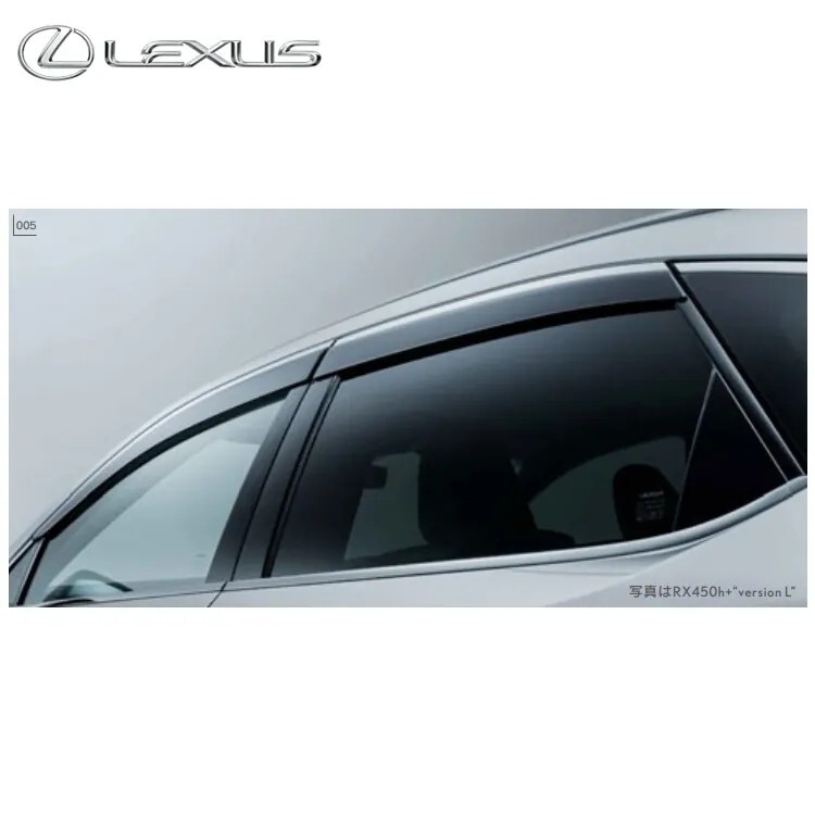 LEXUS 日規選配件 晴雨窗(黑邊) LEXUS RX500h F SPORT 2023-