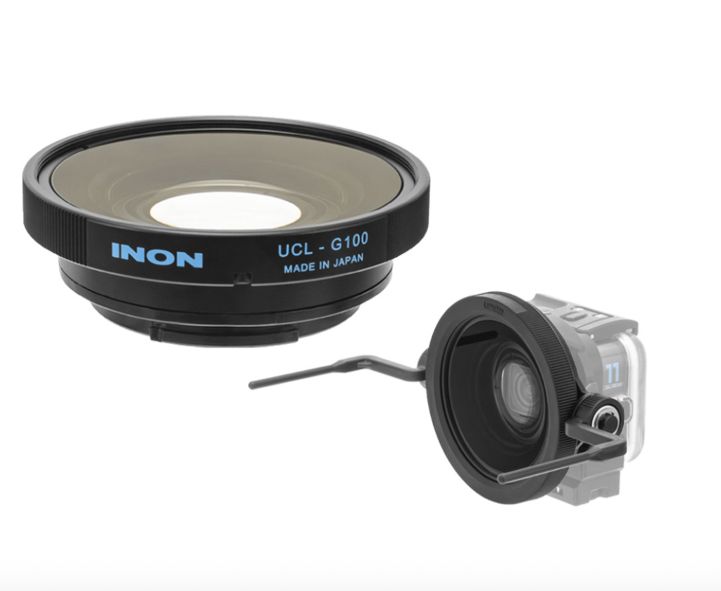 ※INON UCL-G100 ZD/ SD 運動相機專用水用微距鏡 (含稅價)