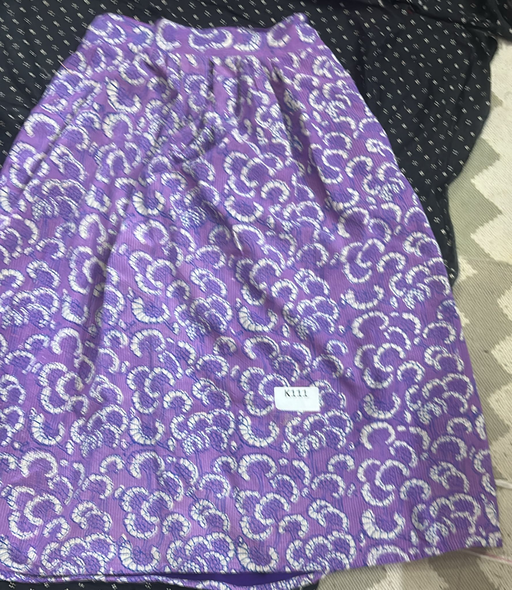 *[訂貨]印度直送大約3-5星期* Macrame 5鈕裙 - 紫色 K111 (1024live)