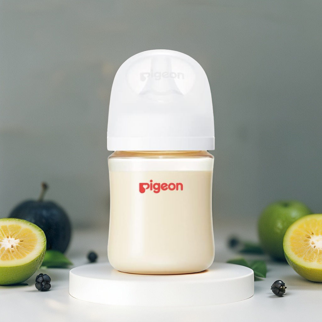 Pigeon | SofTouch™ 3rd Gen PPSU Wide-Neck Bottle 160ml (with SS Teat)