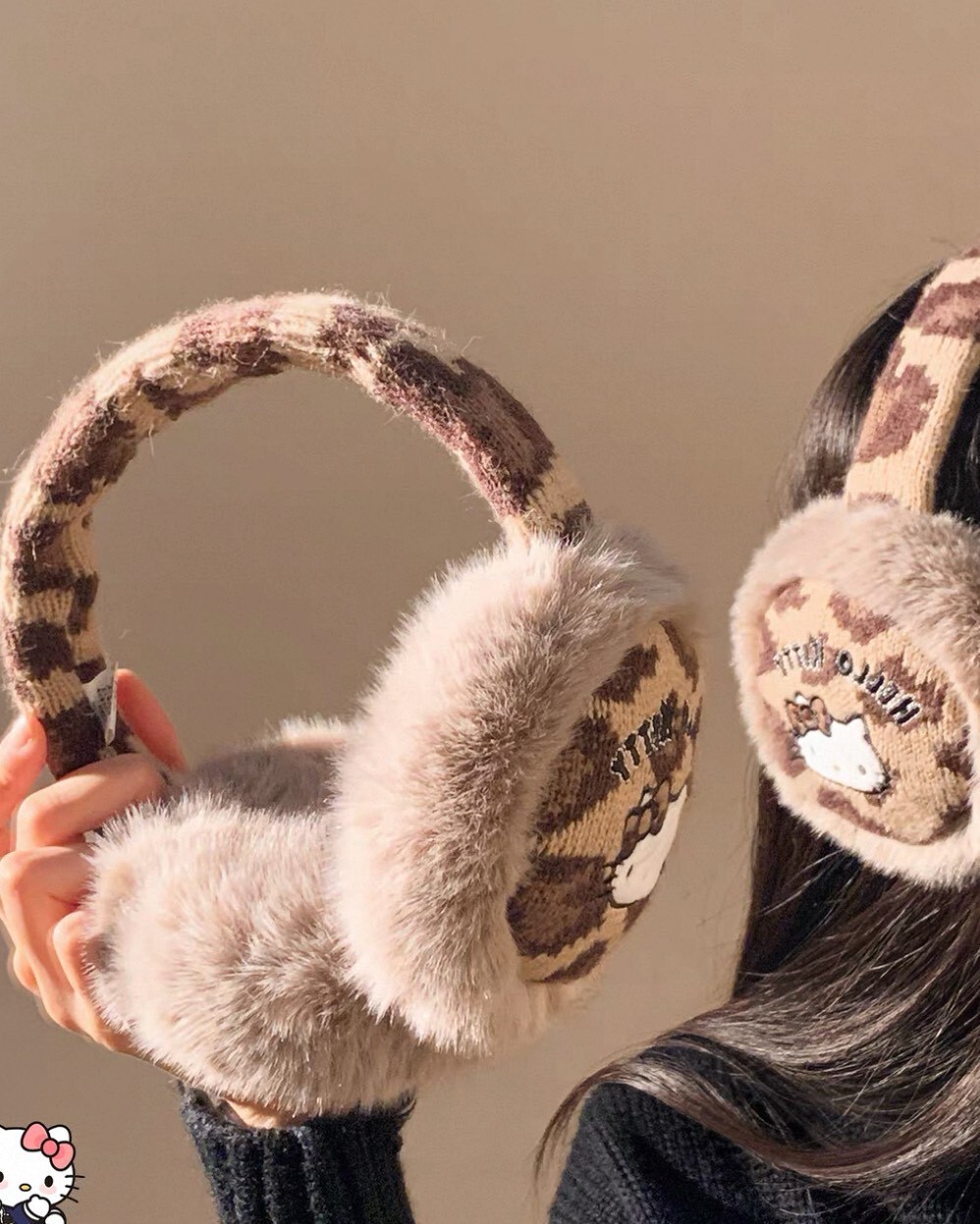 三麗鷗正版授權 Hello Kitty毛絨耳罩