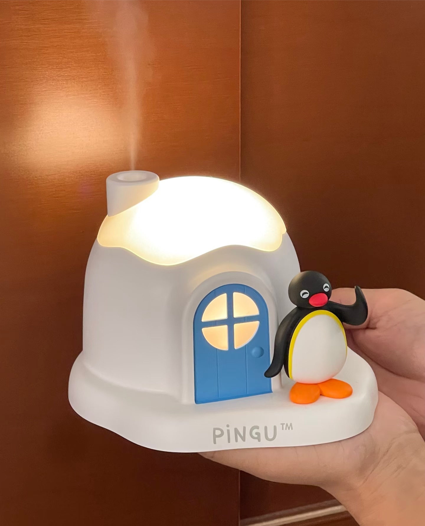 KTQ STORE ‧ Pingu 企鵝家族 雪屋造型 加濕器 攜帶式 擺設