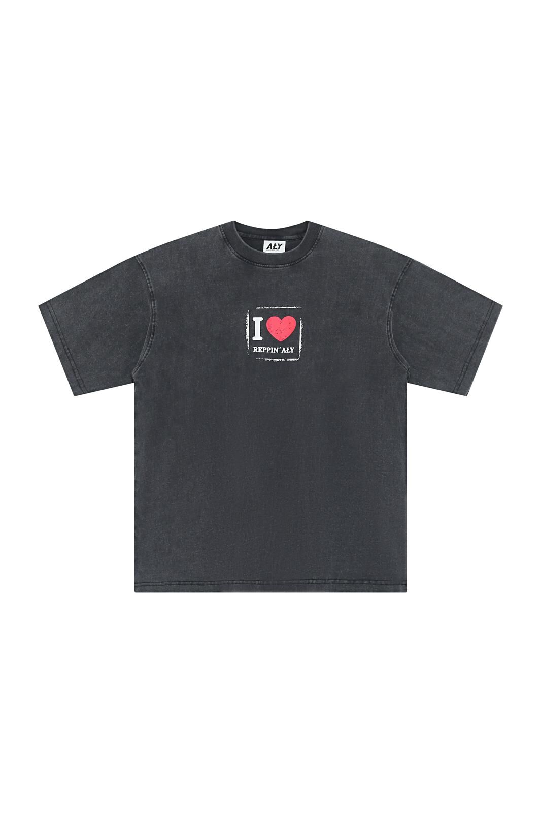 ALY REPPIN TEE AL25TE003 BLK