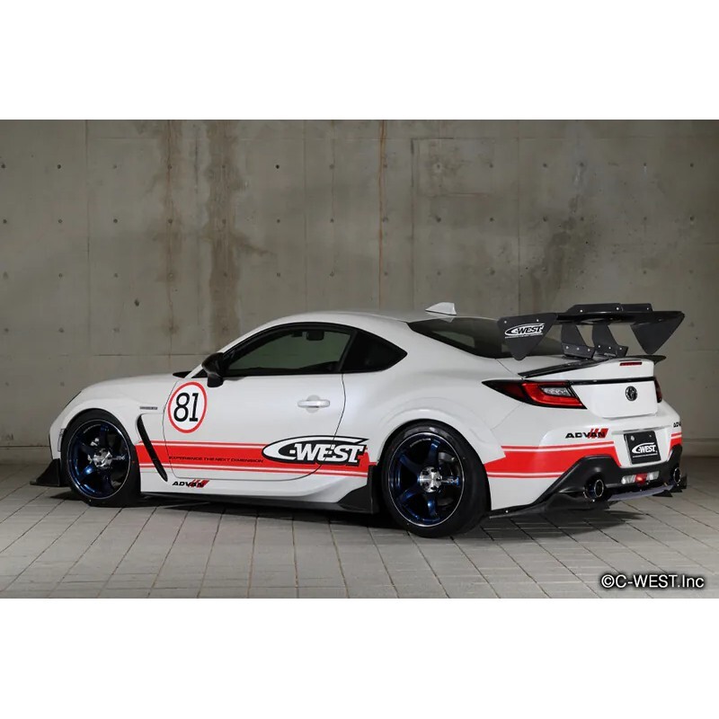 C-WEST GT-WING CARBON 尾翼 TOYOTA GR86 2022-