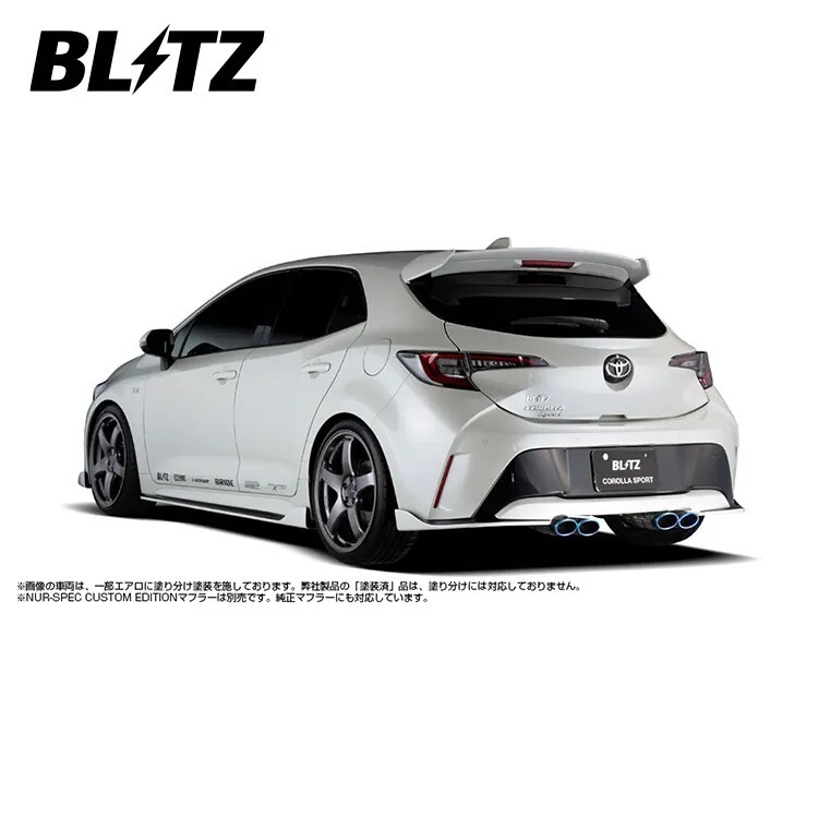 BLITZ 尾翼 TOYOTA AURIS/COROLLA SPORT 2018-
