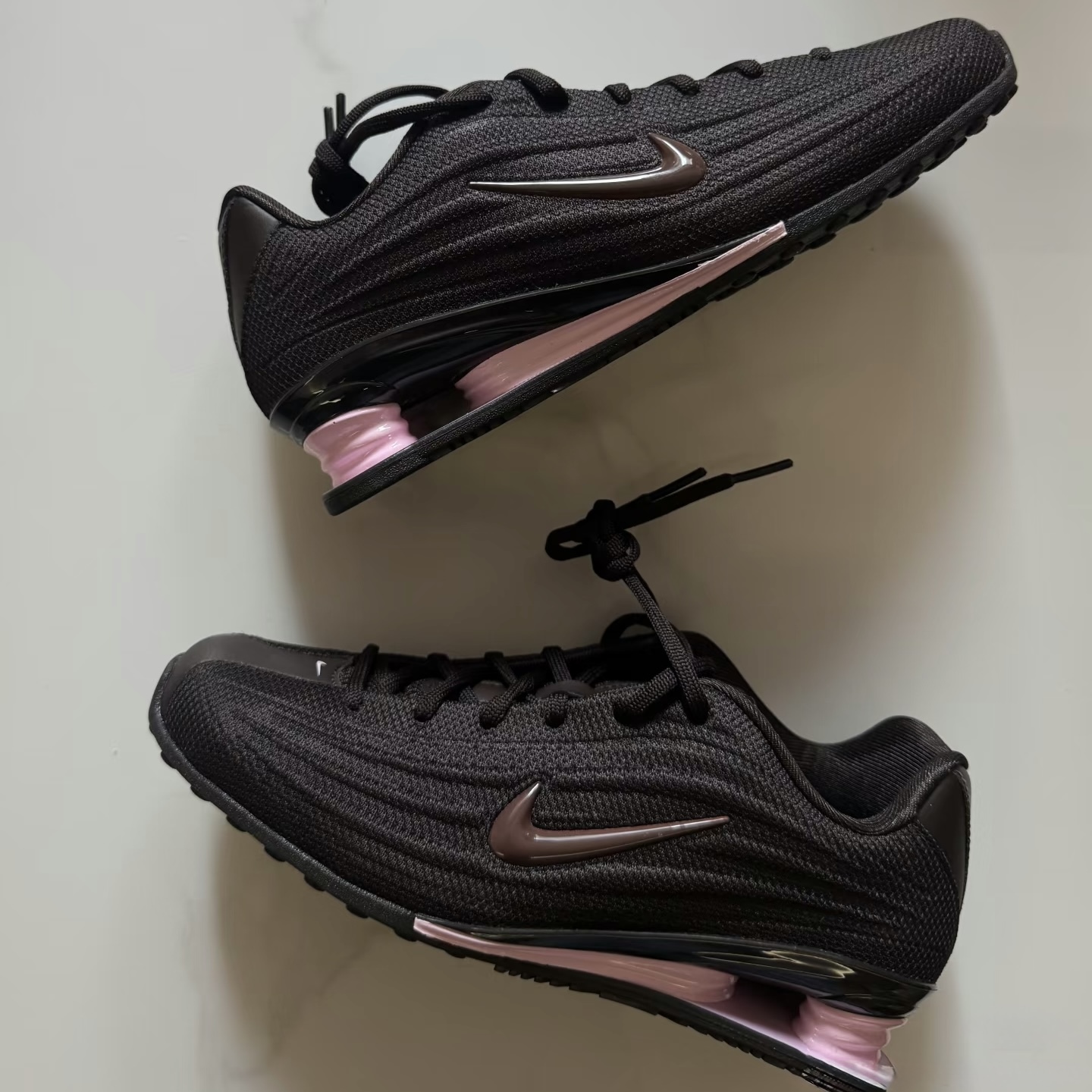 NIKE SHOX Z 咖啡棕 咖粉 粉咖 棕粉 彈簧 復古 休閒 女鞋 HQ7540-200
