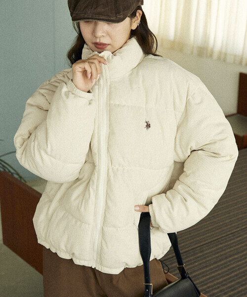 本週限時接單!! 日本🇯🇵連線 U.S. POLO ASSN. X PUBLUX 復古燈芯絨刺繡夾克外套 夾克 燈芯絨 長袖 刺繡 外套 厚外套 3色(任買兩件711免運)/預購