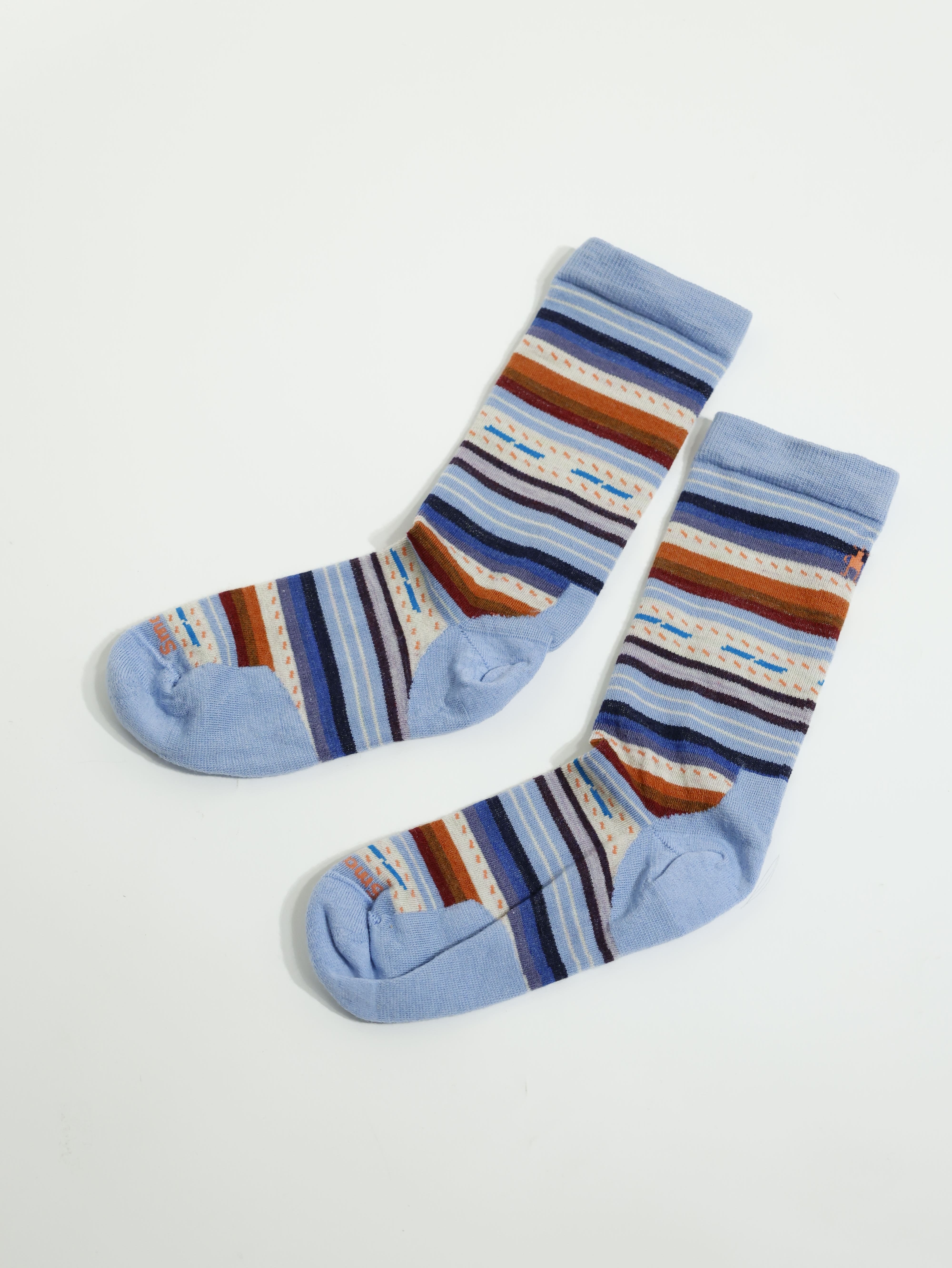 Smartwool 羊毛襪 日著中長襪 瑪格麗特條紋 寧靜藍 SW002091N75