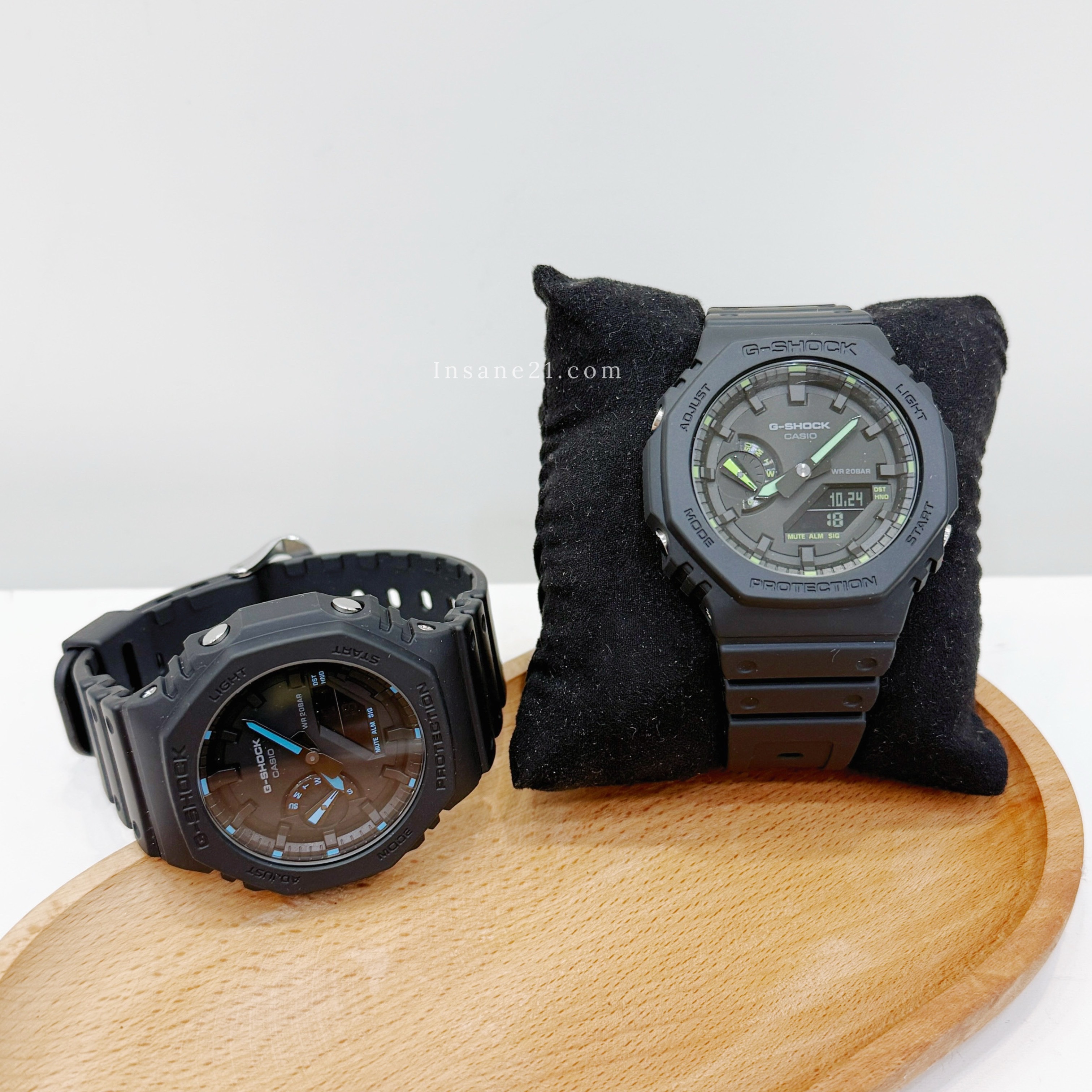 CASIO G-SHOCK NEON ACCENT 八角造型 電子錶 GA-2100-1A2/GA-2100-1A3