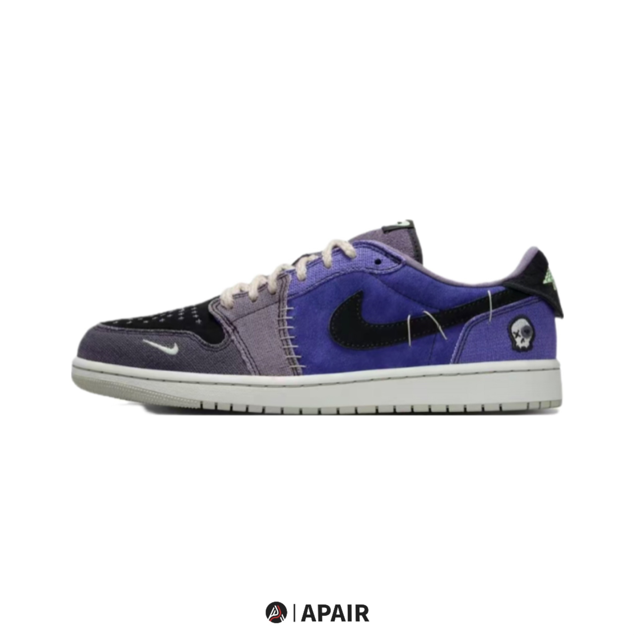 【APAIR】預購 Zion Williamson x Air Jordan 1 Retro Low OG 巫毒娃娃 2.0 深藍紫黑 撞色 IH2309-500