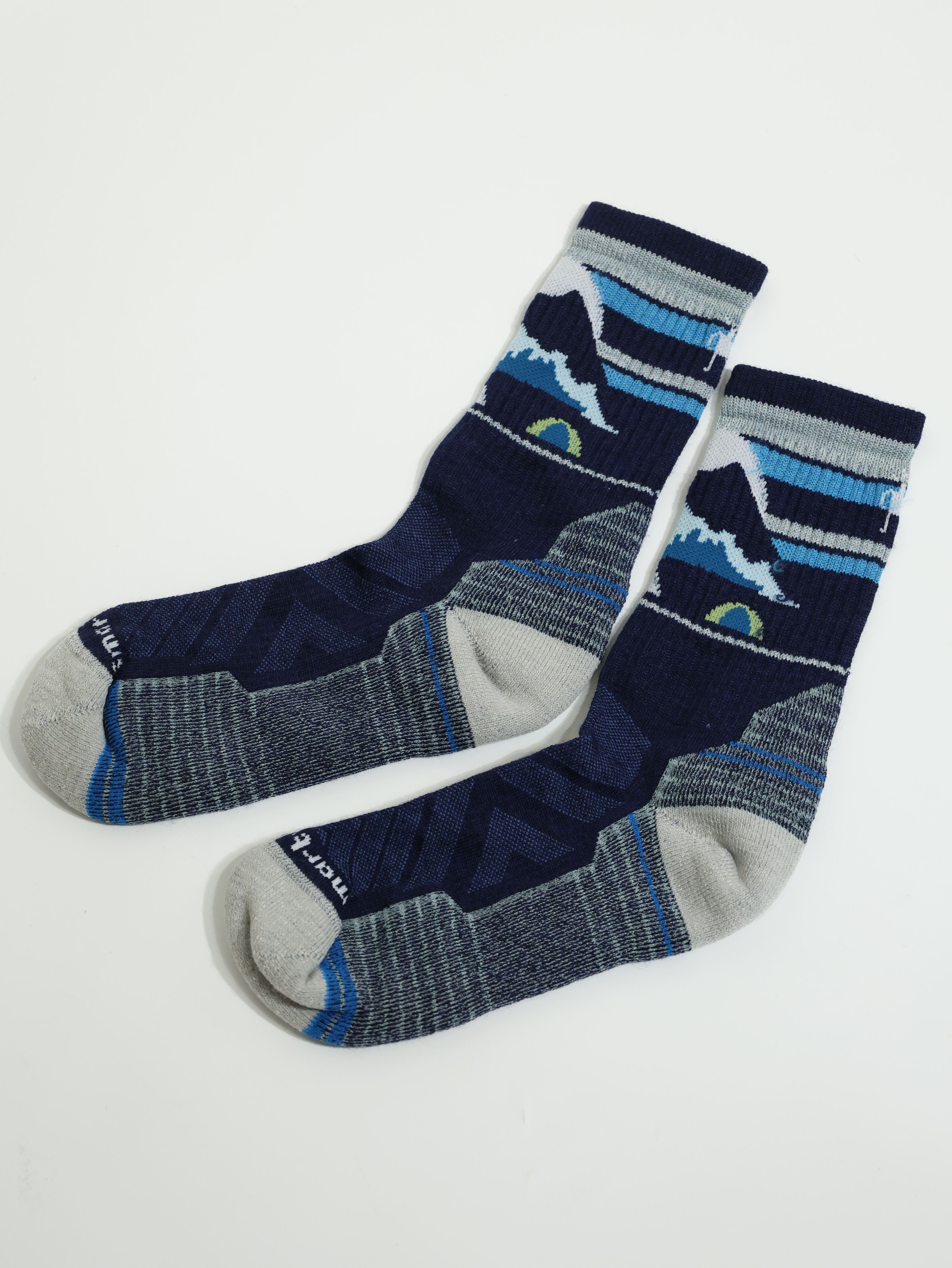 SMARTWOOL 聰明羊 女 機能戶外全輕量減震中長襪 深海軍藍 SW002272092