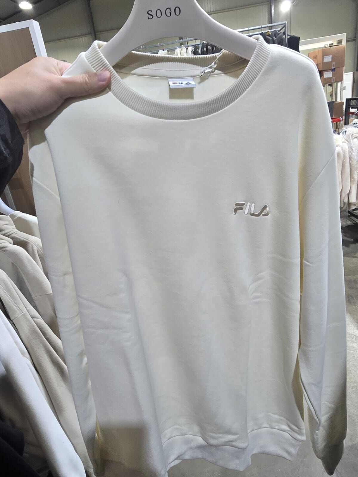 【現貨】FILA LL1024616 男裝長袖上衣 (FS2POE4101X)