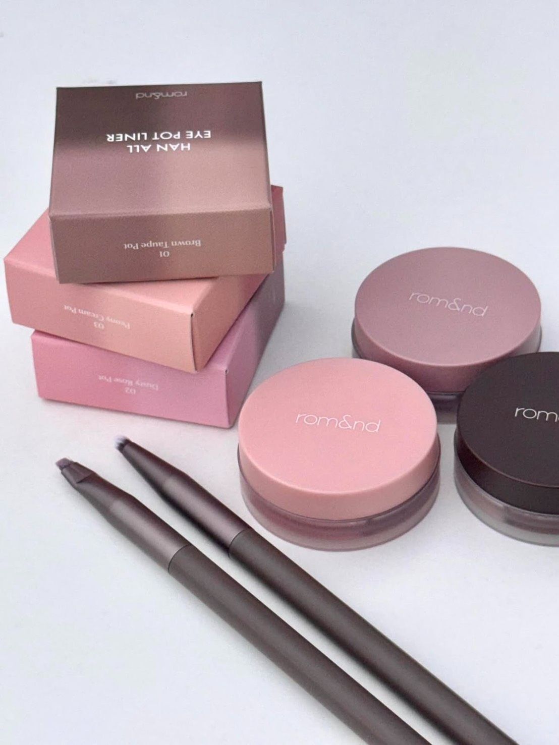 【代購】Romand 新品🌷多用膏 眼線/眼影/臥蠶 一盤搞定