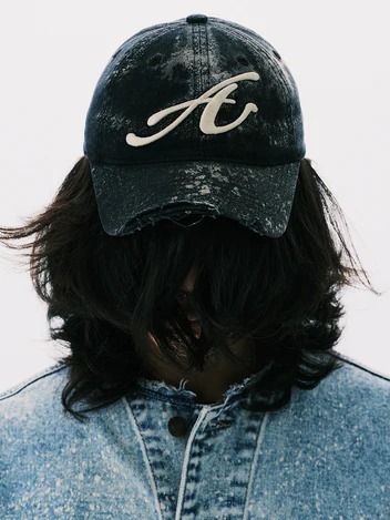 ANOWHEREMAN Bleach Raw Edge Baseball Cap