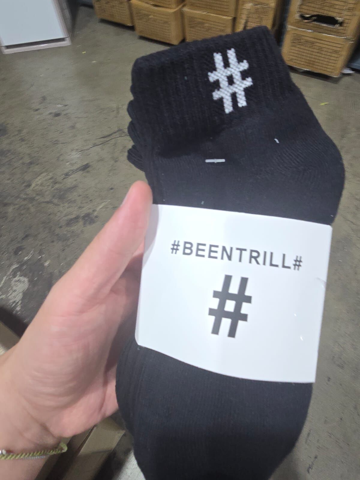 【直播】BEENTRILL LL1024621 男裝短襪 (4對)