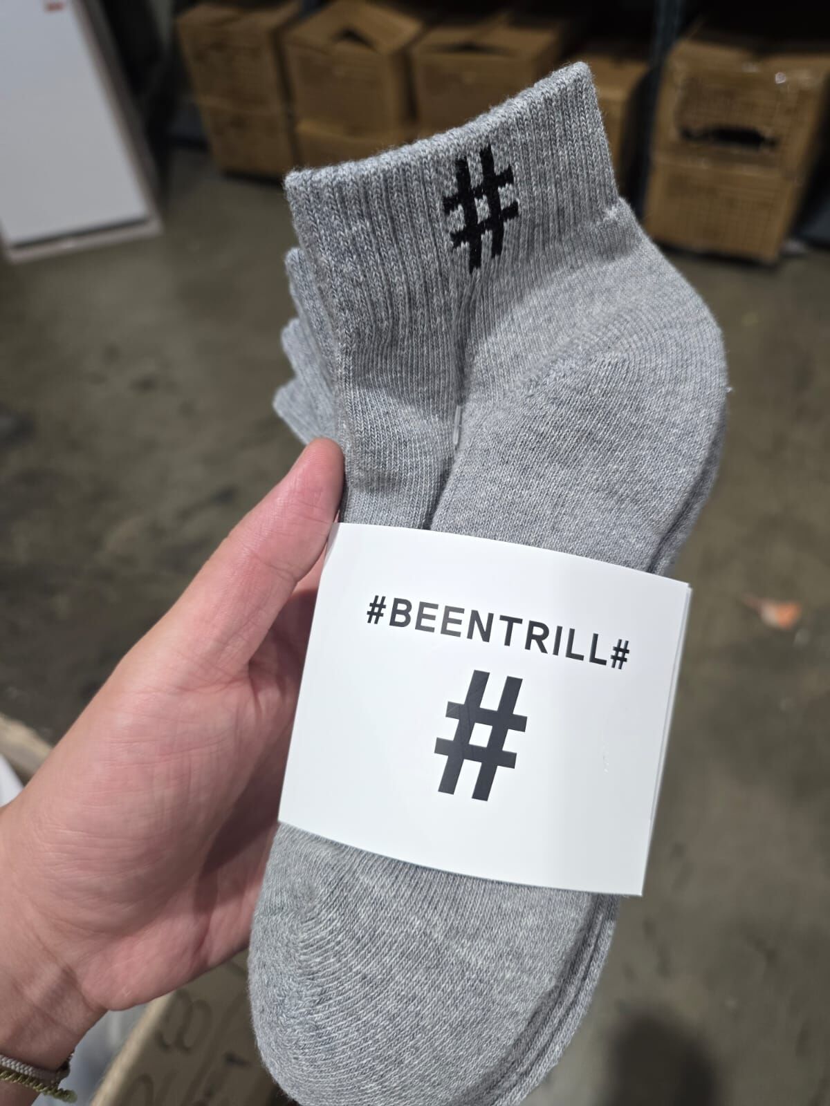 【直播】BEENTRILL LL1024621 男裝短襪 (4對)