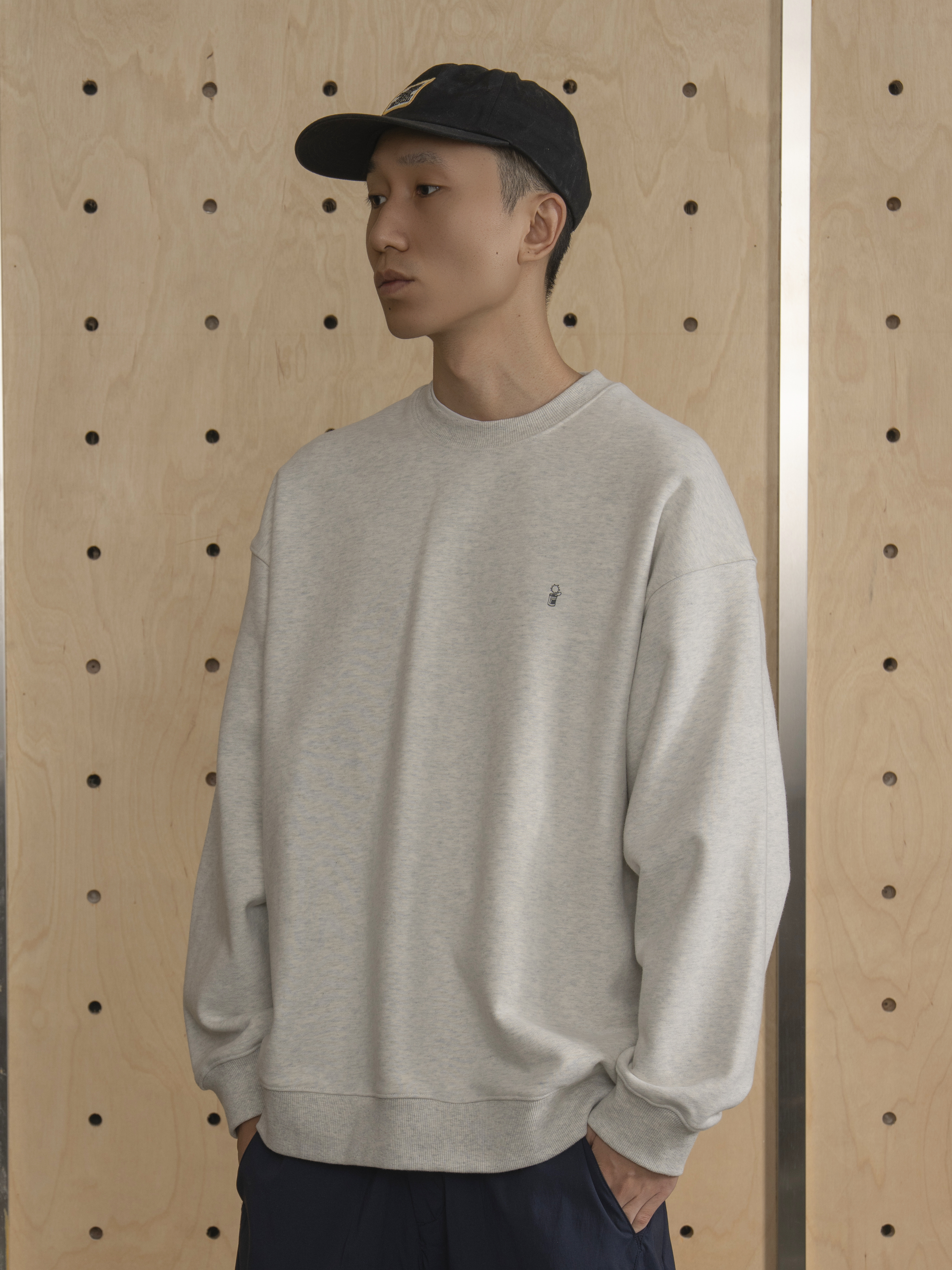 PIN SKTBS Basic Crew Neck 加厚 圓領 大學Tee 三色