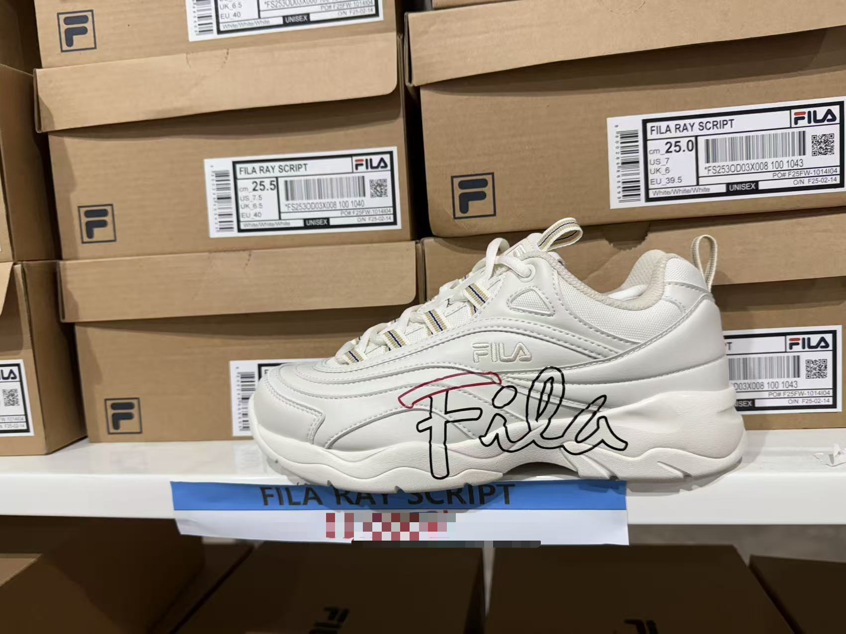 【直播】FILA LL1024636 老爹鞋 (FS2530D03X008)