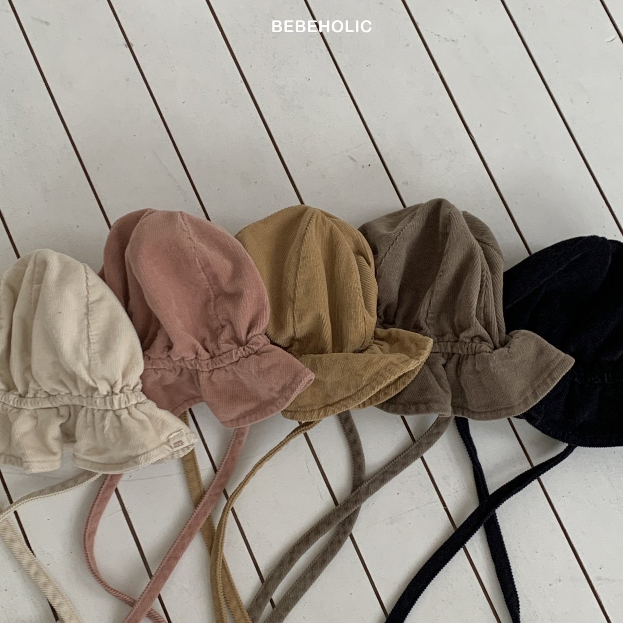Bebe Holic Mini Corduroy Bucket Hat