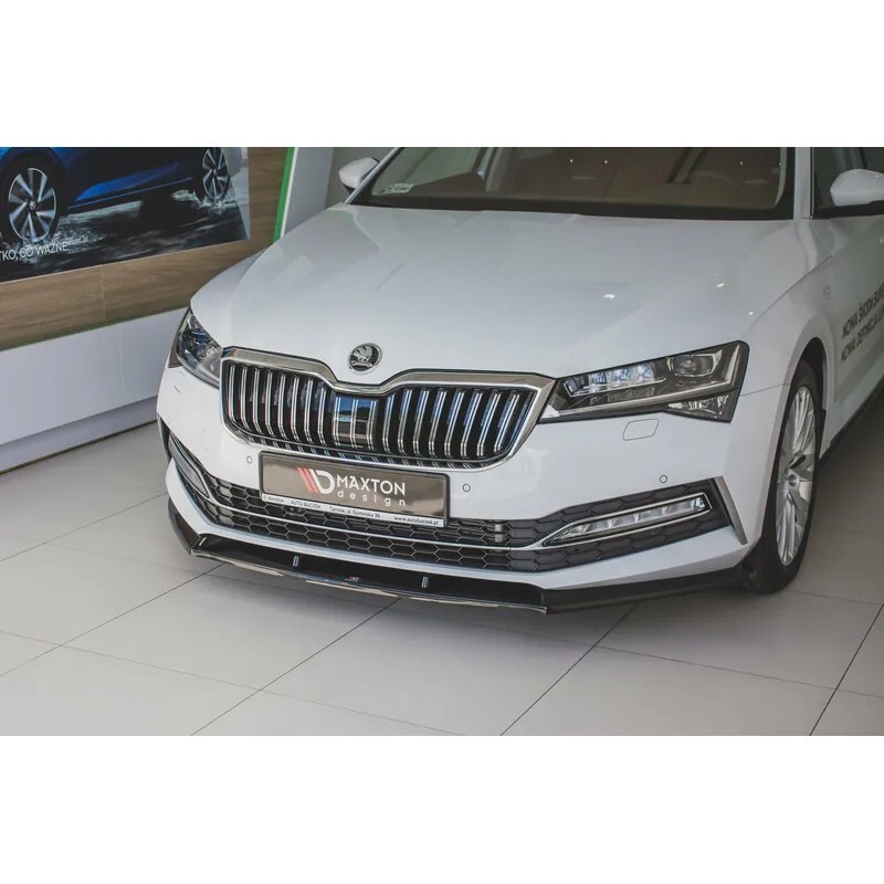 MAXTON DESIGN 前下巴V2 SKODA SUPERB MK3 小改款後 2021-