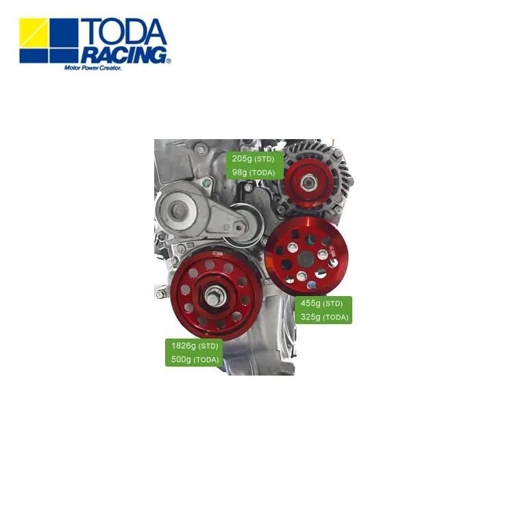 TODA RACING 輕量化普利盤組 HONDA FIT GE 2009-2014