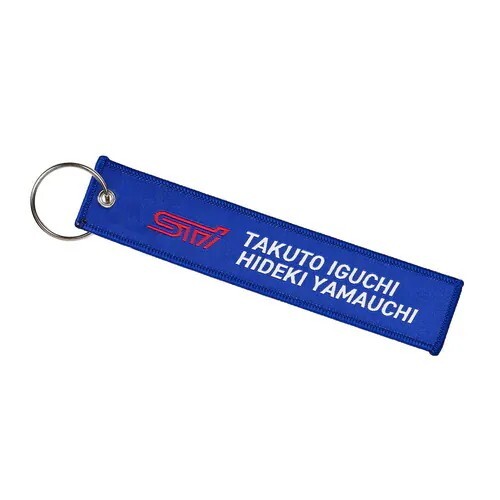 STI 2025 SUPER GT BRZ GT300 布質鑰匙圈