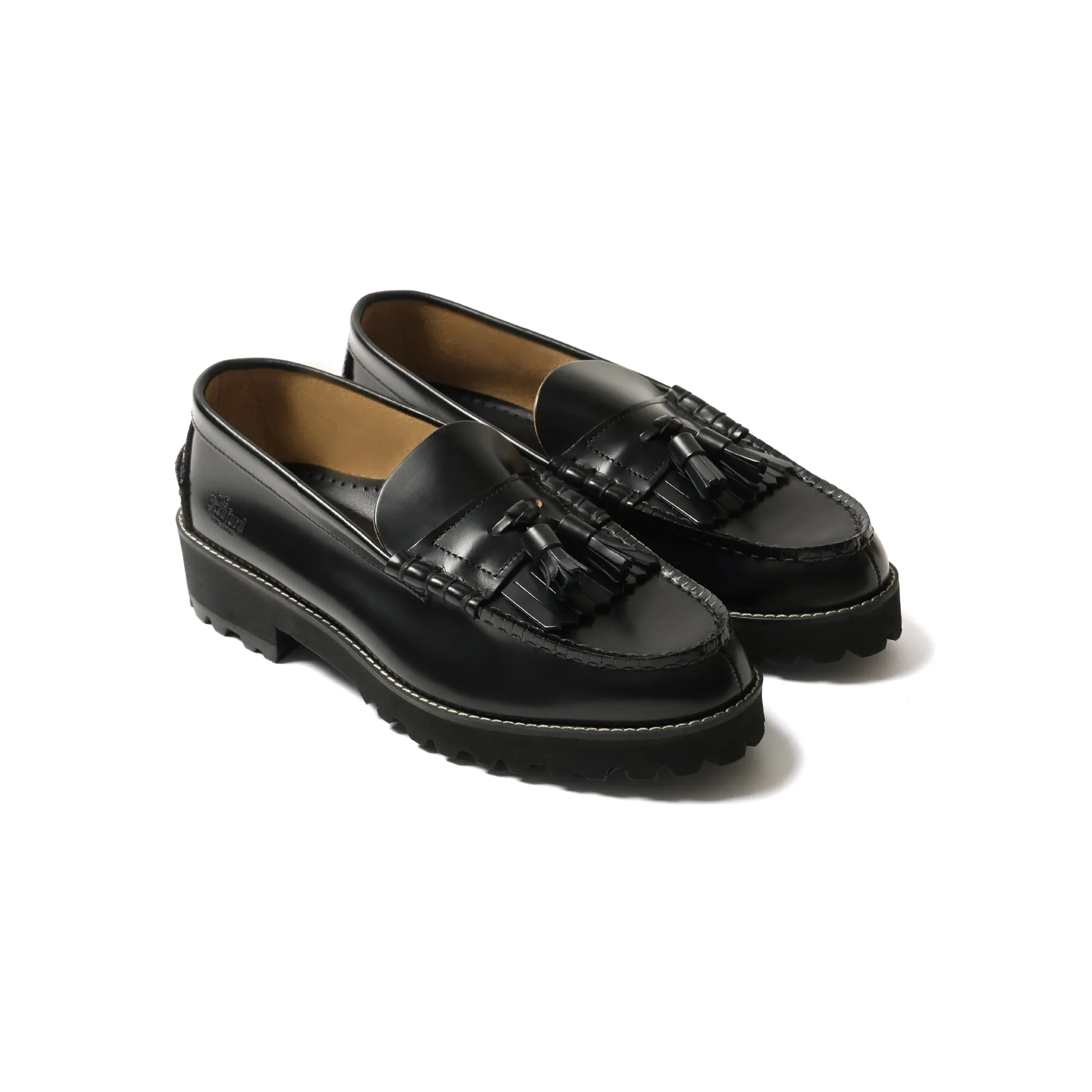 KENFORD MENS TANK SOLE QUILT TASSEL LOAFERS