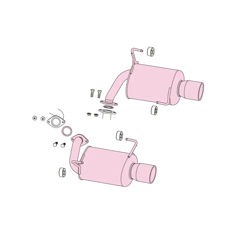 FUJITSUBO A-S 排氣管 SUBARU FORESTER XT 2013-2018