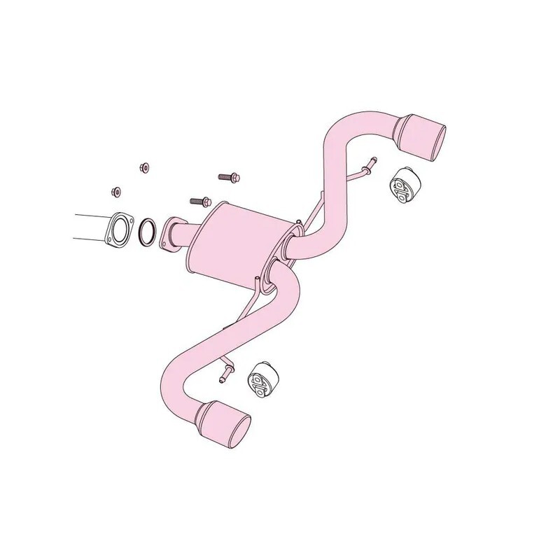 FUJITSUBO A-S 排氣管 MAZDA CX-5 KE 2.2D 2013-2016