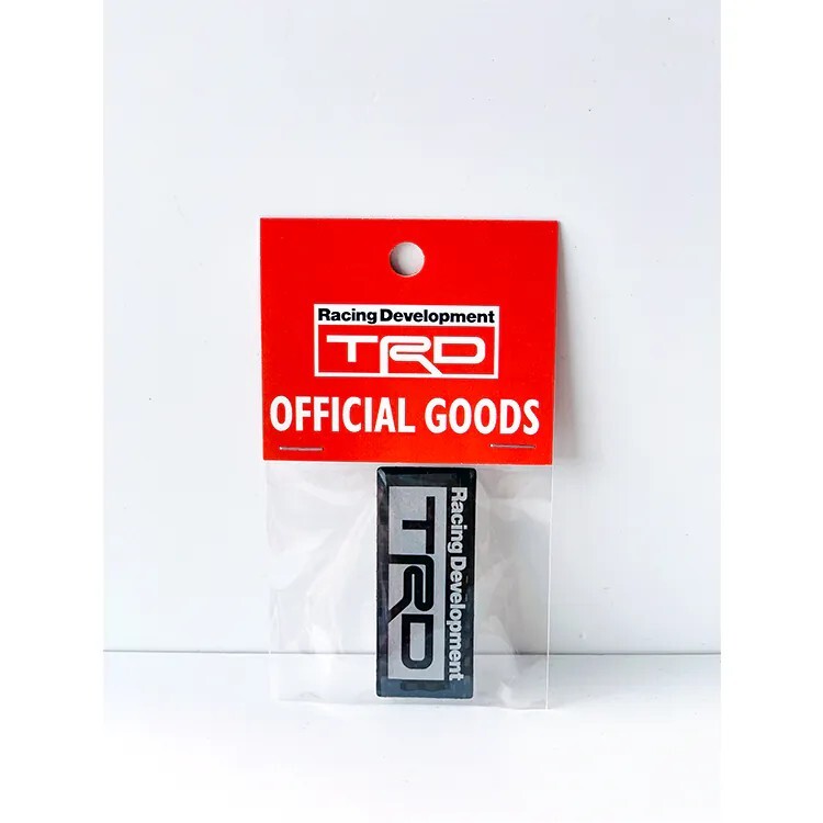 TRD CARBON 貼紙 50x20.5mm 08231-SP183