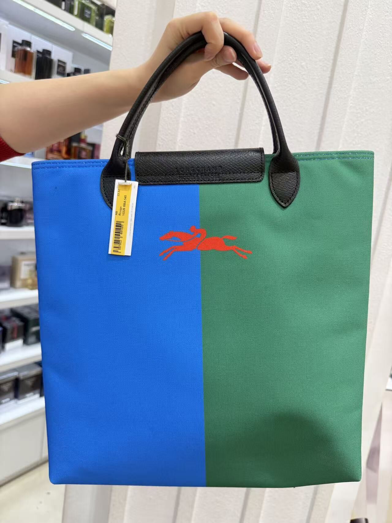 0601ST53-STOCK-MISC-Longchamp handbag [LOVE藍綠紅色] (K16)