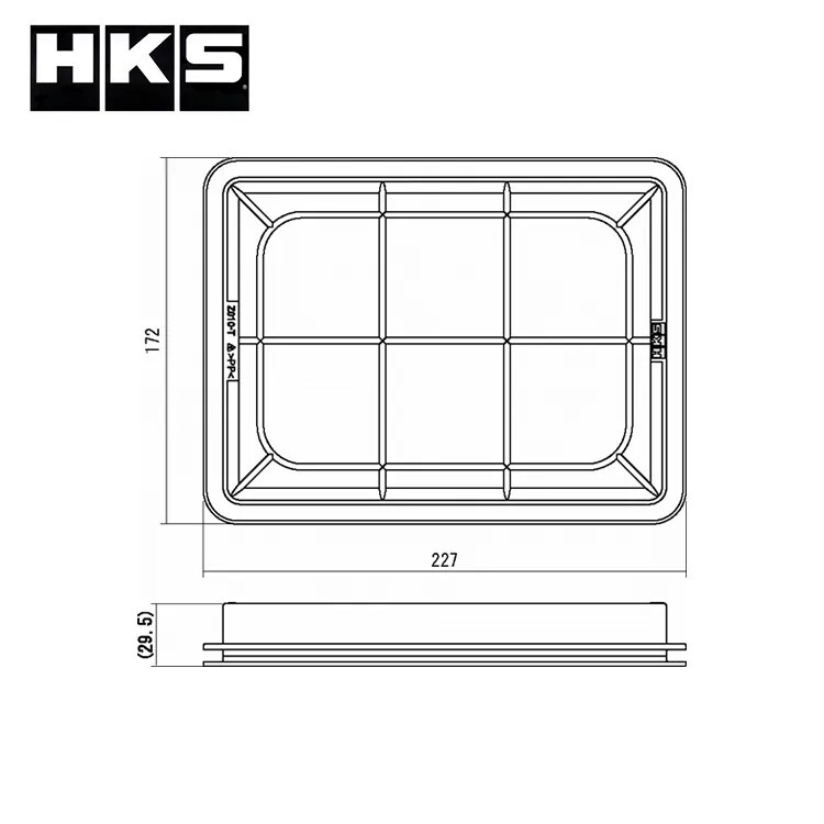 HKS SUPER AIR FILTER 空氣濾芯 70017-AZ110 MAZDA2 DJ 2015