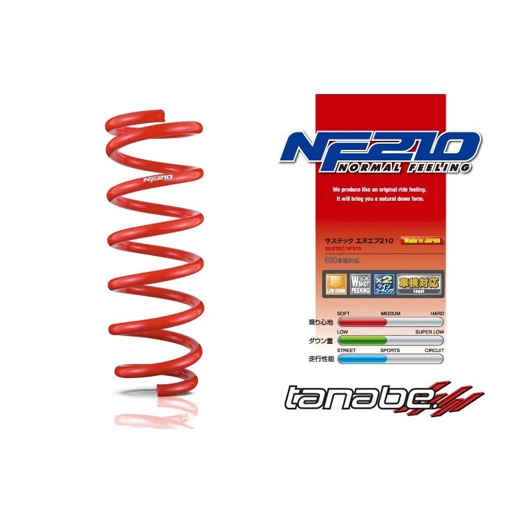 TANABE NF210 短彈簧組 TOYOTA PREVIA 2.4 2006-