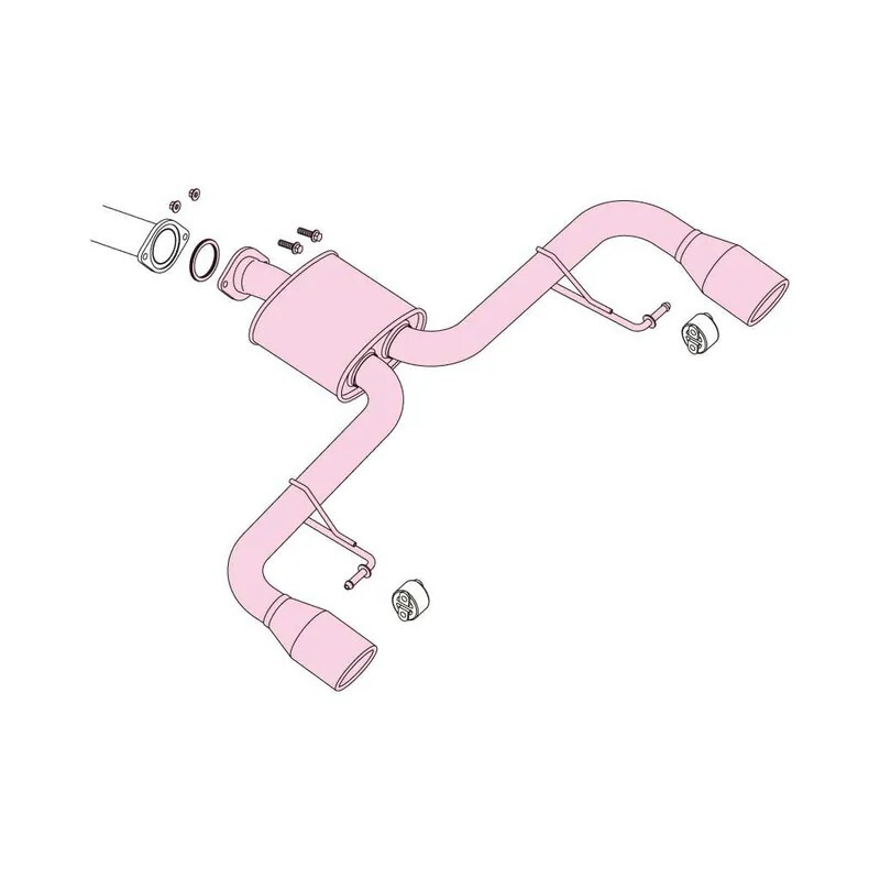 FUJITSUBO A-S 排氣管 MAZDA6 WAGON GJ 2.2柴油專用