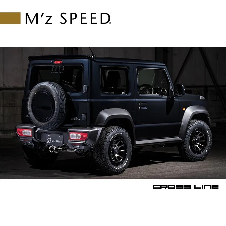 M'z SPEED CROSS LINE 前後保桿 SET SUZUKI JIMNY 2019-