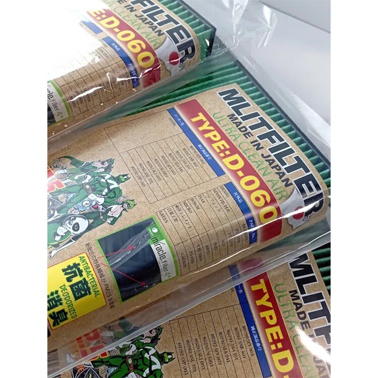 日本 MLITFILTER 綠魔俠 PM2.5冷氣濾芯 D060 HONDA車系 ACCORD CIVI