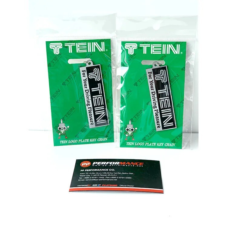 TEIN LOGO銘牌鑰匙圈