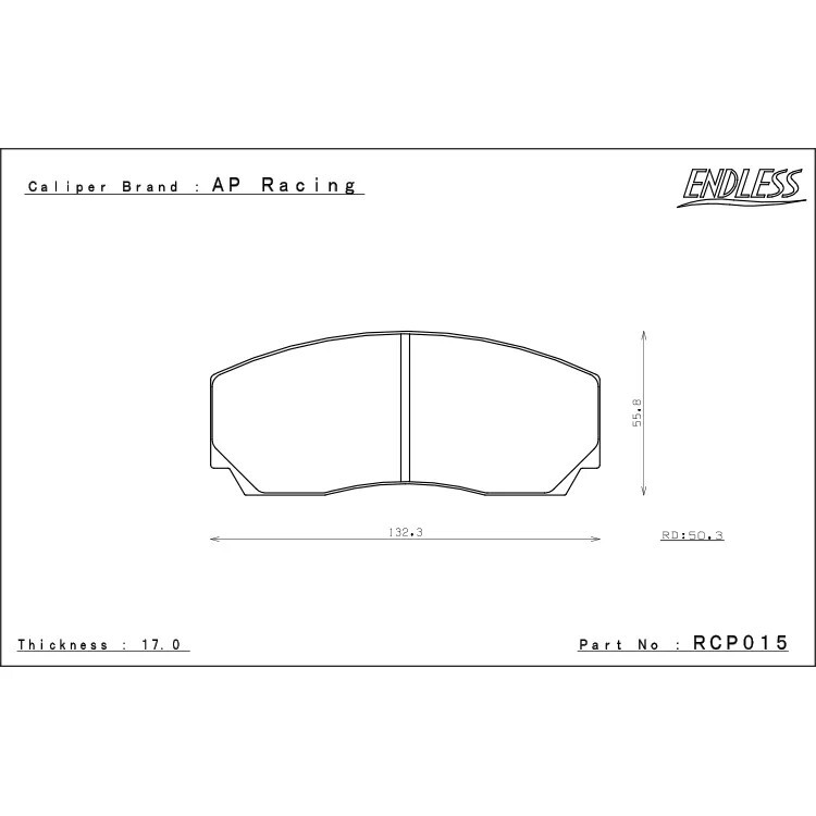 ENDLESS MX72 來令片 AP5200卡鉗用