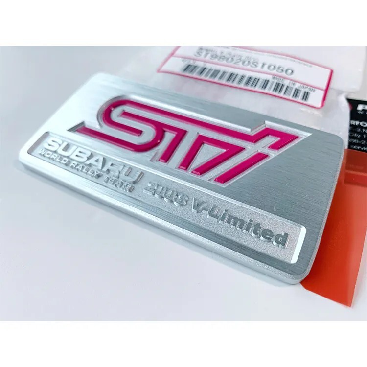 STI 2003 V-Limited 鋁牌 ST98020ST050