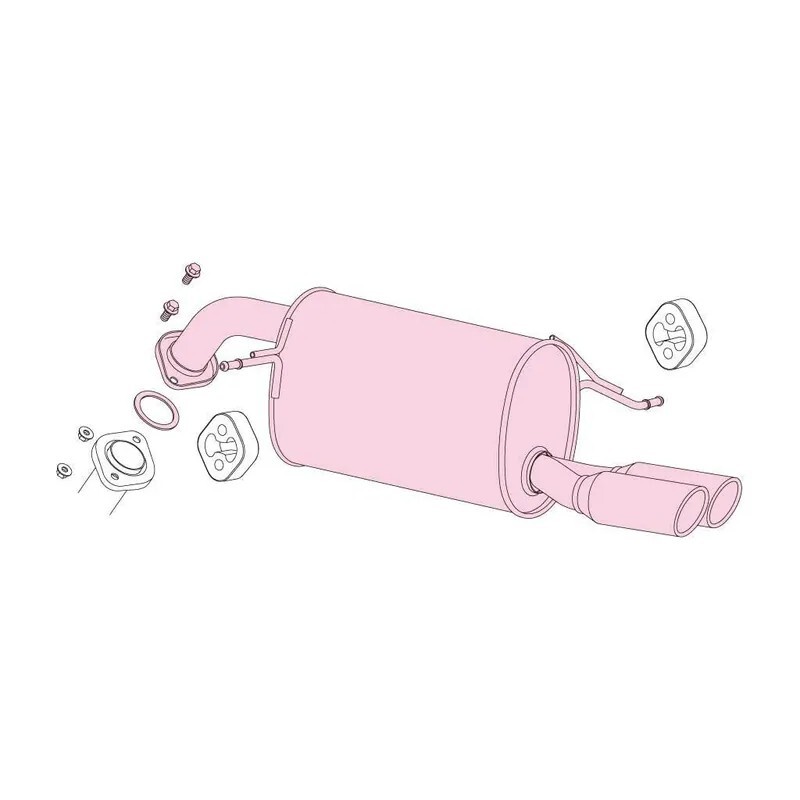 FUJITSUBO A-S 排氣管 MAZDA2 DE 2007-2015