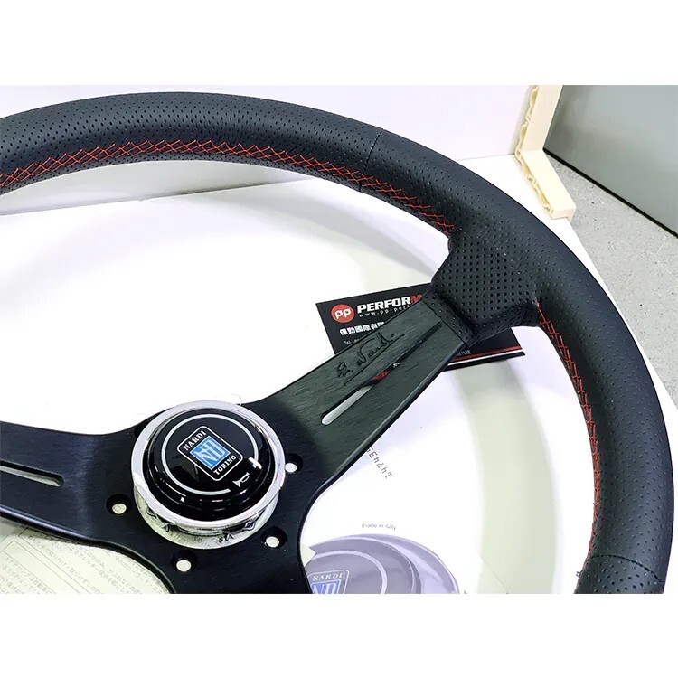 NARDI N755 大凹方向盤(黑色三幅 350mm)
