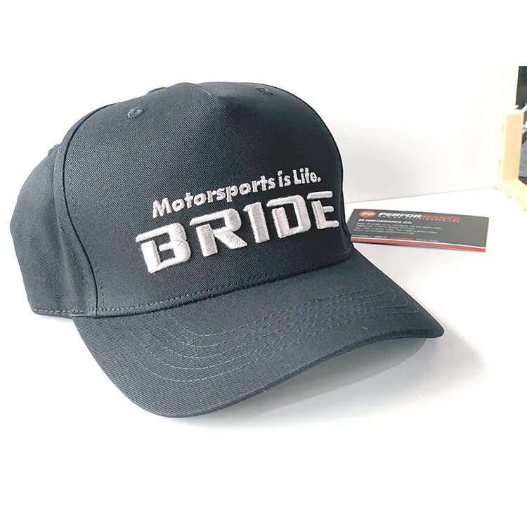 BRIDE Motorsports is Life 帽子 鴨舌帽 棒球帽 JDM周邊