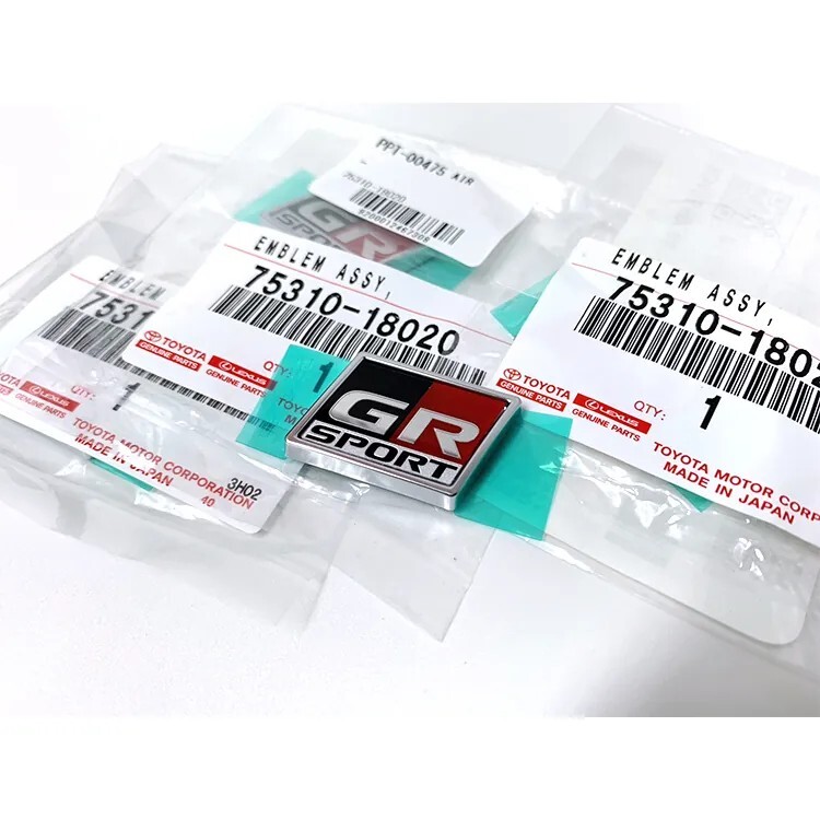 GR SPORT 馬克 銘牌 75310-18020